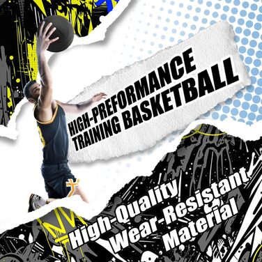 М'яч баскетбольний Fantecia, розмір 7, професійний, гумовий, для тренувань та змагань