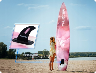 SUP-дошка Thunder ROSEA 365 см