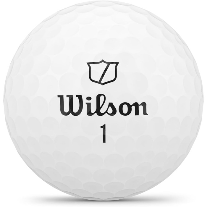 Гольф-м'ячі Wilson Staff Model, білі, набір 12 шт