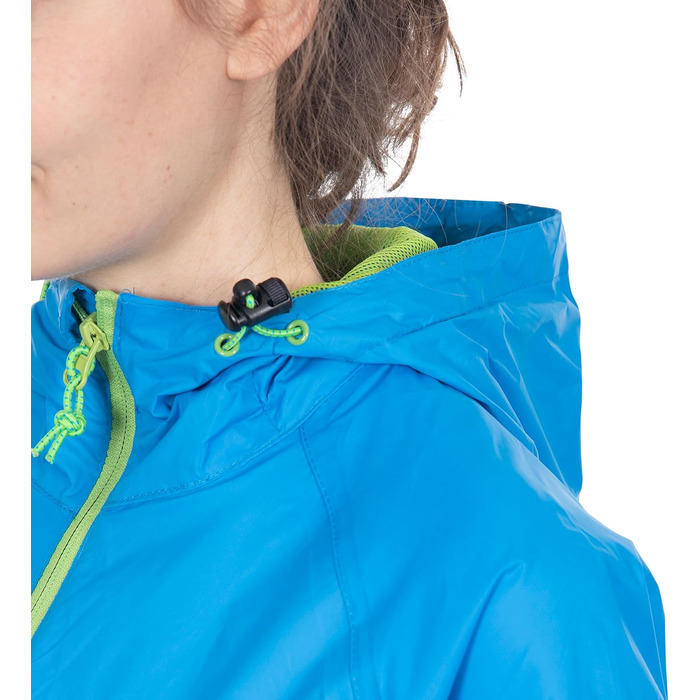 Водонепроникна компактна куртка-дощовик Trespass Qikpac Unisex, колір Cobalt