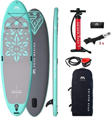 Надувна SUP-дошка Aqua Marina Dhyana для йоги, 336x91x12 см