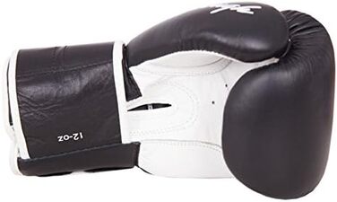 Боксерські рукавички BenLee Tough Leather Thai Gloves чорного кольору, розмір 16