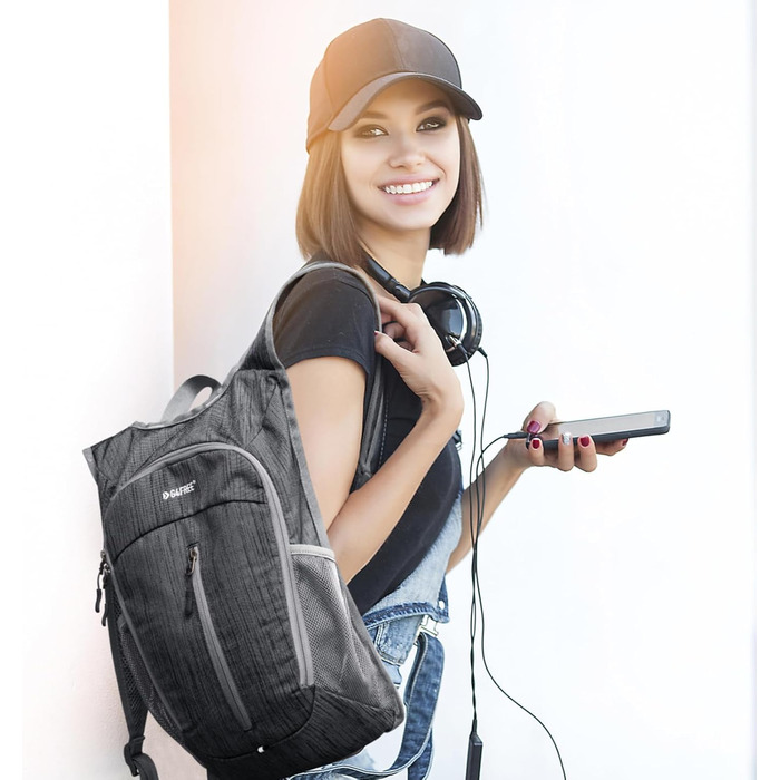 Малий туристичний рюкзак G4Free 10 л, легкий, складаний, унісекс для подорожей і міста