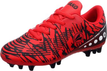 Дитячі футбольні бутси JAKO J-SFG Take, Fiery Red/Jet Black, 36 EU