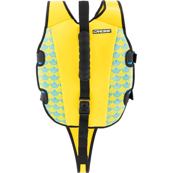 Спасальний жилет CRESSI Little Turtle для дітей 3-6 років, неопрен, блакитний/жовтий