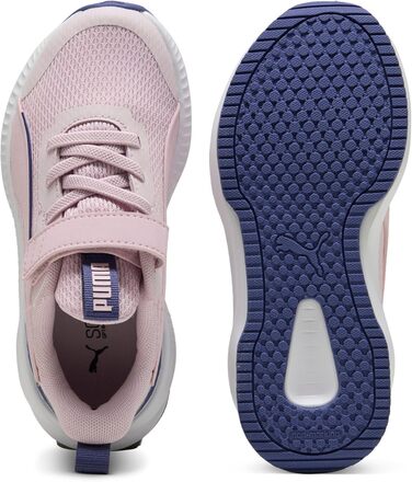Дитячі кросівки PUMA Flyer 3 Ac+ PS для дівчаток та хлопчиків, 25, Рожево-фіолетовий, Білий