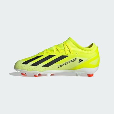 Бутси футбольні Adidas X Crazyfast League Soft Ground, 34 EU, Putty Grey (Унісекс)
