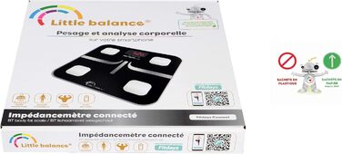 Connect 4 Класична гра з вимірювачем імпедансу, скло, чорний