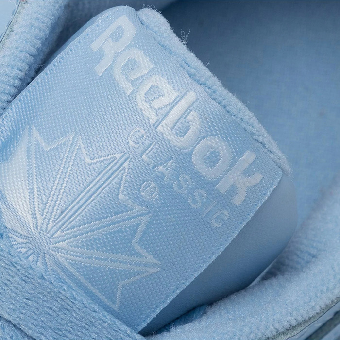 Жіночі шкіряні кросівки Reebok Classic Leather CL LTHR, сині, розмір 35,5