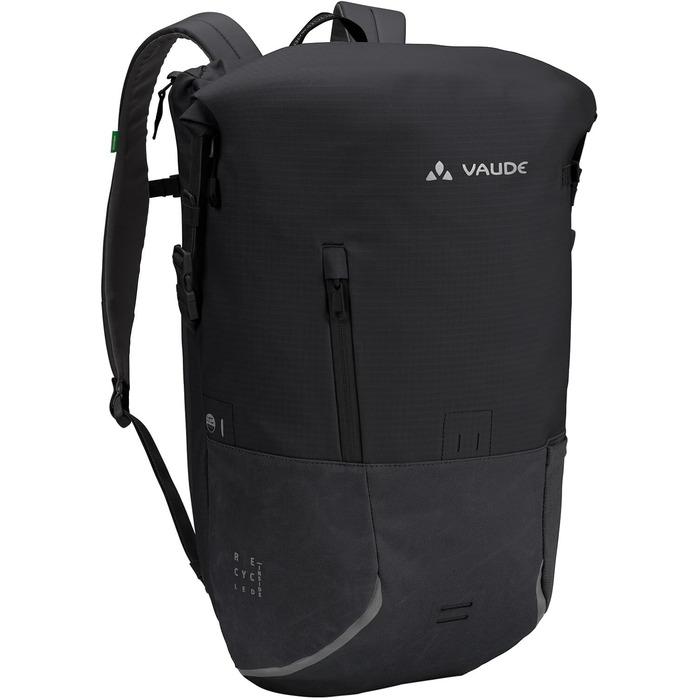 Унісекс міський велосипедний рюкзак VAUDE Citygo Bike 23 л, чорний, універсальний розмір
