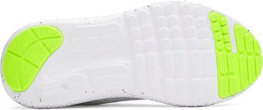 Чоловічі кросівки Under Armour Surge 4 (38.5 EU, Білий, Hyper Green, Чорний)