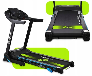 Електрична бігова доріжка Urbogym V680, до 140 кг