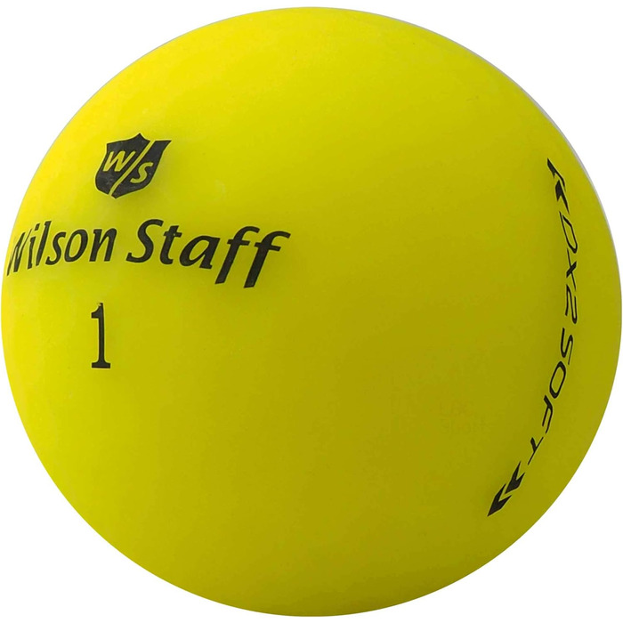 Гольф-м'ячі Wilson Staff Dx2/Duo Soft Optix жовті, матові, преміум, б/в, у сітці