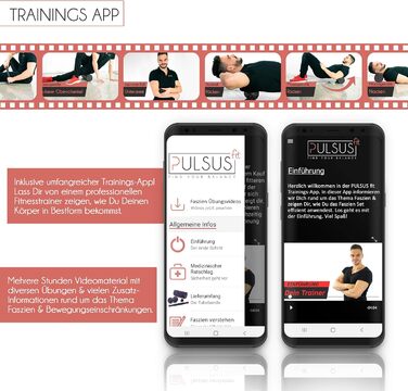 Набір для фасцій: м'язовий ролер, дуобілл, ролер для фасцій та лакрос-м'яч для тренування м'язів та зняття болю