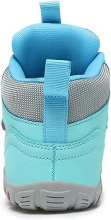 Дитячі баскетбольні кросівки Kinder Swivel Buckle: зручні трекінгові черевики для дівчаток та хлопчиків, водонепроникні, дихаючі, з антиковзкою підошвою (32 EU, блакитні)