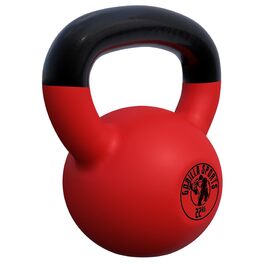 Гіря Gorilla Sports® 2-32 кг - Чавунна з неопреновим покриттям для фітнесу та силових тренувань (22 кг)