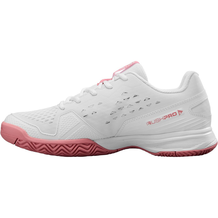 Дитячі кросівки Wilson Rush Pro Jr L (37 1/3 EU, білий/mauveglow)