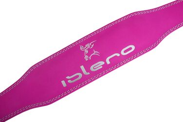 Жіночий шкіряний тренувальний пояс Islero рожевого кольору, 10,2 см, розмір XS