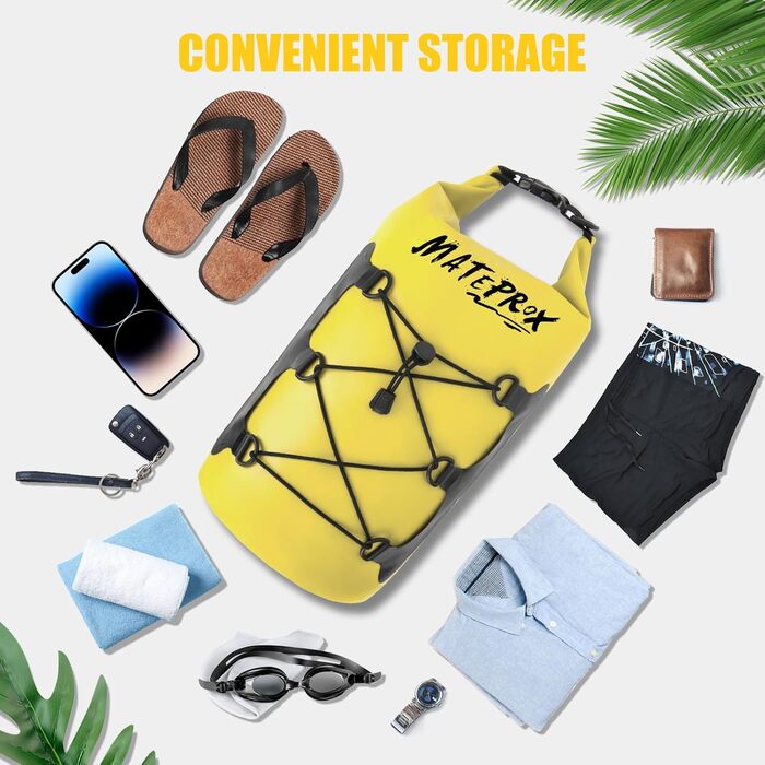 Водонепроникний мішок Dry Bag Mateprox 10L - міцний, надійний, для плавання, кемпінгу