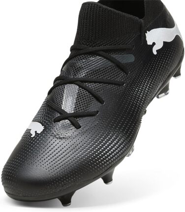Чоловічі футбольні бутси PUMA Future 7 Match Mxsg, 42 EU, чорно-білі