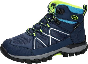 Дитячі кросівки Lico Maine HighCross, 28 EU, синій/блакитний, блакитний/лимонний