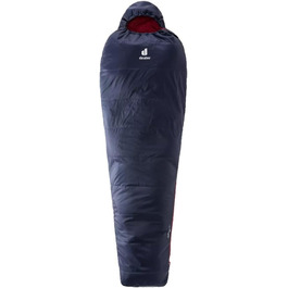 Спальний мішок Deuter Dreamlite Navy-Cranberry Left Zip - синтетика, на блискавці