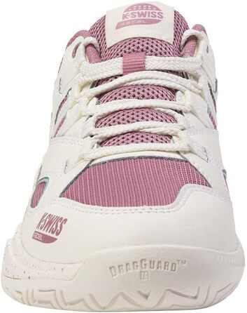 Жіноче кросівки K-Swiss Tura Team для падел-тенісу, 41 EU, білий, лілак, пастельно-бірюзовий