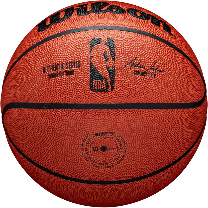 Баскетбольний м'яч Wilson NBA Authentic Series розмір 7
