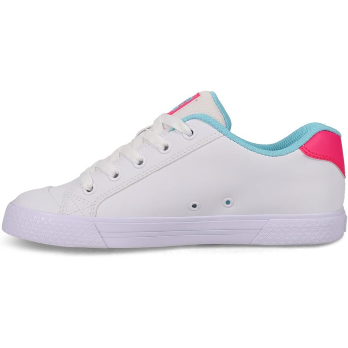 Черевики DC Shoes Chelsea для жінок (36 EU, білий, рожевий, блакитний)