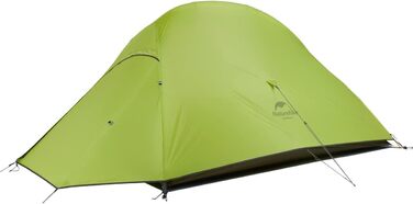 Намет Naturehike Cloud Up 2 - Ultraleicht, 2 особи, 3-4 сезон, водонепроникний, для кемпінгу та трекінгу (світло-зелений)
