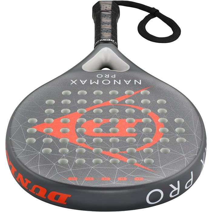 Ракетка для падел Dunlop Nanomax Hybrid Pro: Графітовий каркас, середній баланс
