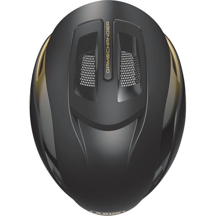 Велошолом ABUS GameChanger 2.0 для шосе, аеродинамічний, вентиляція, чорний-золотий, розмір L, для чоловіків і жінок
