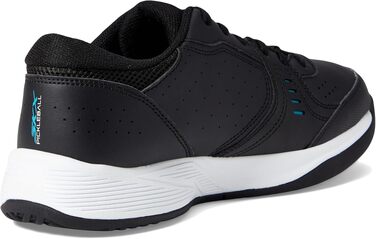 Жіночі кросівки для піклболу Skechers Viper Court Smash для залів та вулиці, Relaxed Fit, чорний/синій, розмір 36 EU