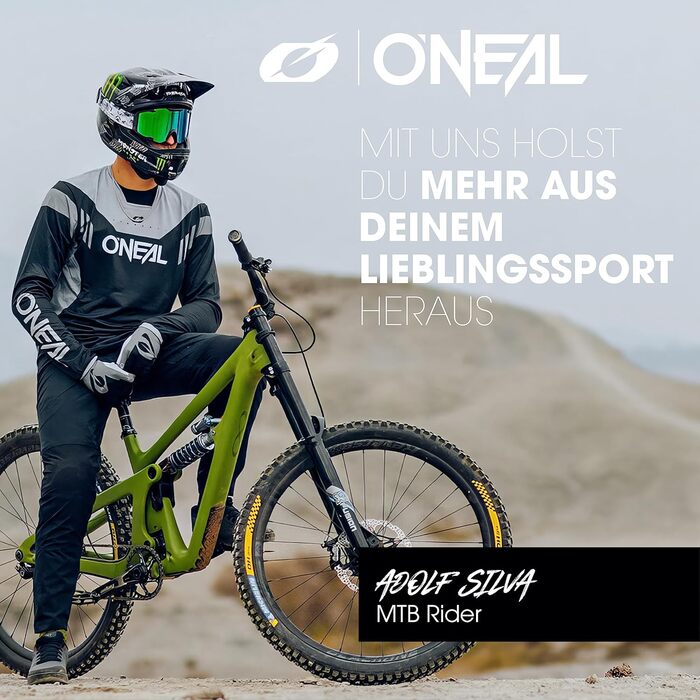 Шолом для гірського велосипеда O'NEAL Enduro All-Mountain, ефективна вентиляція, регулювання розміру, для дорослих, чорний/сірий, XS/S/M (53-58 см)
