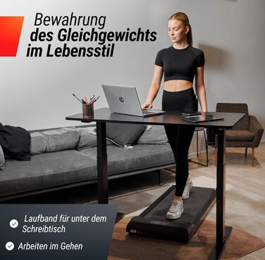 Unix Fit Smart Pad – компактний біговий килимок 2-в-1 для дому та офісу, 1-8.5 км/год, тихий мотор, цифрова панель та керування через додаток