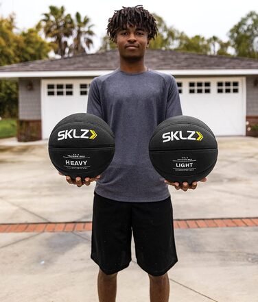 Тренувальний баскетбольний м'яч SKLZ Control для покращення дриблінгу та контролю м'яча, легкий