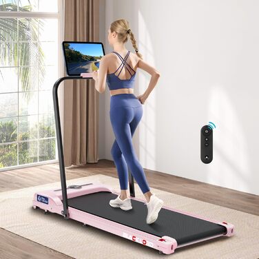 Walkingpad SL9H - Рожевий біговий тренажер: компактний, тихий, з LED-дисплеєм та мобільною програмою для дому та офісу