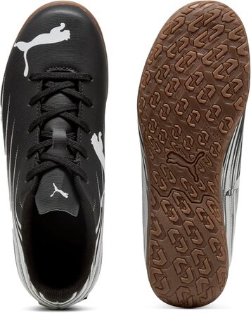 Дитячі футбольні бутси PUMA ATTACANTO II IT JR, 36 EU, чорний/білий