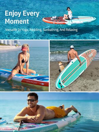 Надувне SUP Board Bluewood Surge 320см з аксесуарами та сидінням. SUP для 2 осіб, 200кг, StabilTrac-Fin