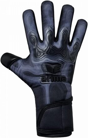 Воротарські рукавички Erima Flex-ray Pro Hardground унісекс 11.5 чорні/сірі