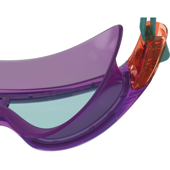 Дитячі плавальні окуляри Speedo Biofuse Rift, унісекс, розмір універсальний, кольори Orchid/Soft Coral/Peppermint