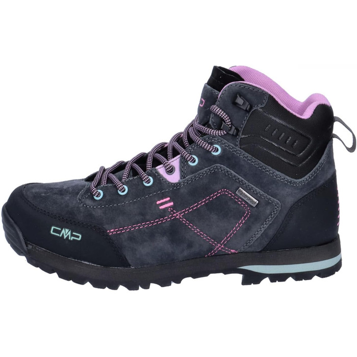 Жіночі трекінгові черевики CMP Alcor 2.0 Mid Wmn, водонепроникні, 39 EU, Piombo Ametista