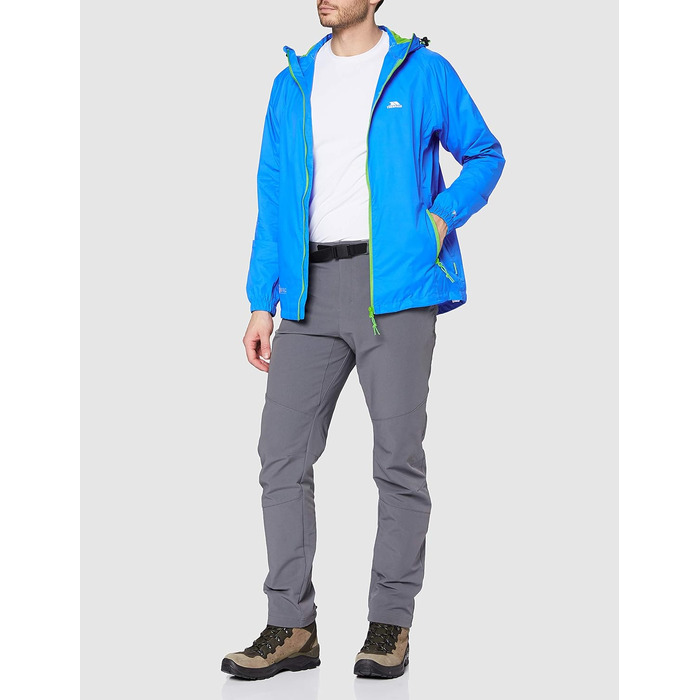 Водонепроникна компактна куртка-дощовик Trespass Qikpac Unisex, колір Cobalt