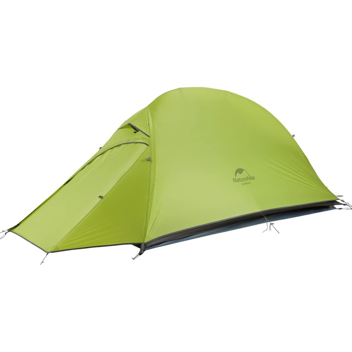 Намет Naturehike Cloud Up 1 - Ultralight, 1-місний, 4-сезонний, зелений (20D Upgrade)