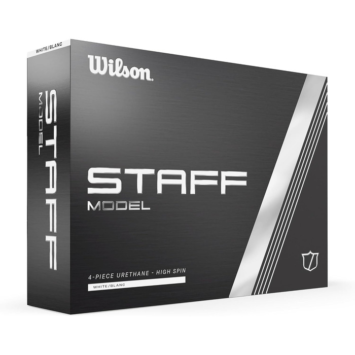 Гольф-м'яч Wilson Staff Model для дорослих, білий