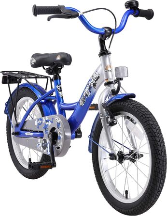 Дитячий велосипед BIKESTAR 16 дюймів для хлопчиків і дівчаток від 4-5 років, класичний, безпечний, тестування без ризику