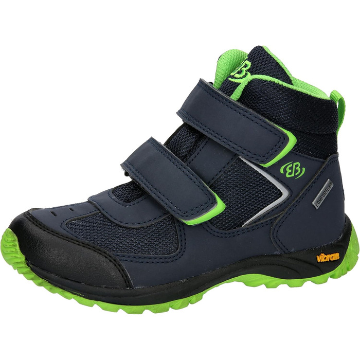 Дитячі кросівки Brütting VCross-L для бігу, 39 EU, блакитний та лимонний