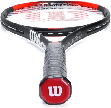 Тенісна ракетка Wilson Pro Staff Precision 103, карбонова, баланс у голову, 285 г, довжина 69,2 см, розмір ручки 2