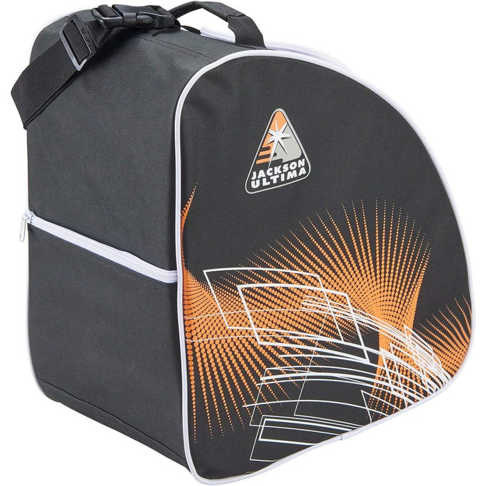 Сумка для ковзанів Jackson Ultima | Якісні ковзани для фігурного катання | Чорний/Помаранчевий, один розмір