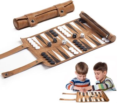 Набір для гри в шашки (бекґеммон), класичний набір для дорослих, розмір поля 32 x 26 см